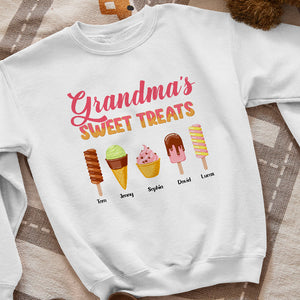 Grandma's Sweet Treats Personalized Shirt Gift For Family - Shirts - GoDuckee