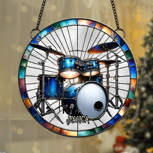 Personalized Gifts For Guitar Lovers Suncatcher Ornament 02acpu300824 - Ornament - GoDuckee