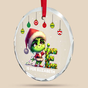 Personalized Christmas Gifts For Kids Crystal Ornament 01KAMH190924 - Ornament - GoDuckee