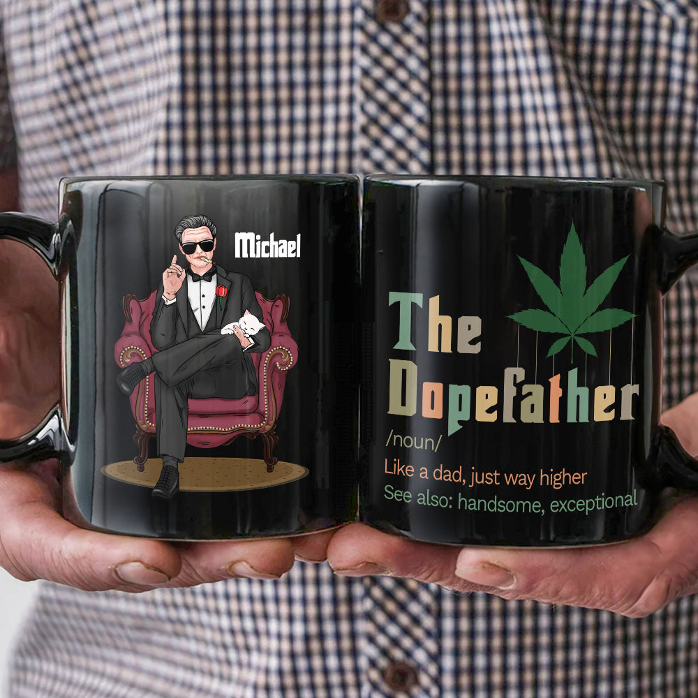 The Dope Father Personalized Coffee Mug 02DNPO270523HA - Coffee Mug - GoDuckee