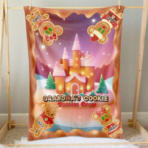 Personalized Gifts For Grandma Christmas Blanket 02TGLU081024 - Blanket - GoDuckee