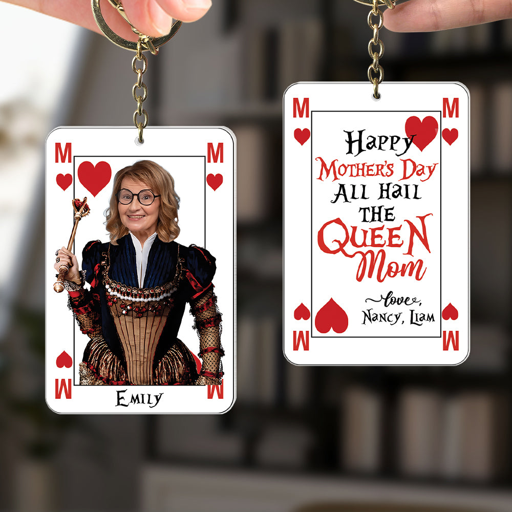 Custom Photo Gifts For Mom Keychain 03htpu210324 Mother's Day - Keychains - GoDuckee
