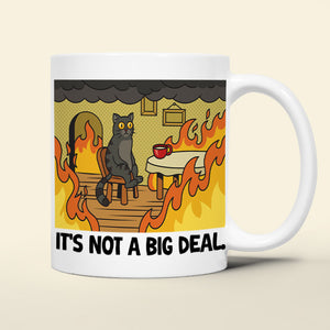 Personalized Funny Burning Coffee Mug 03ohtn020124 Everything Is Fine - Coffee Mug - GoDuckee