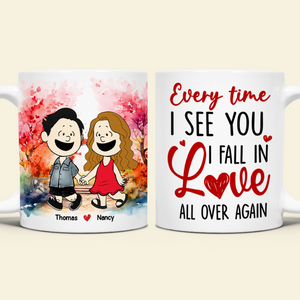 Personalized Gifts For Couple Coffee Mug 02kapu251224hg - Coffee Mug - GoDuckee