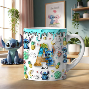 Custom Alphabet Letter Coffee Mug – Personalized Gifts for Cute Monsters 01tgqn110625 - Coffee Mug - GoDuckee