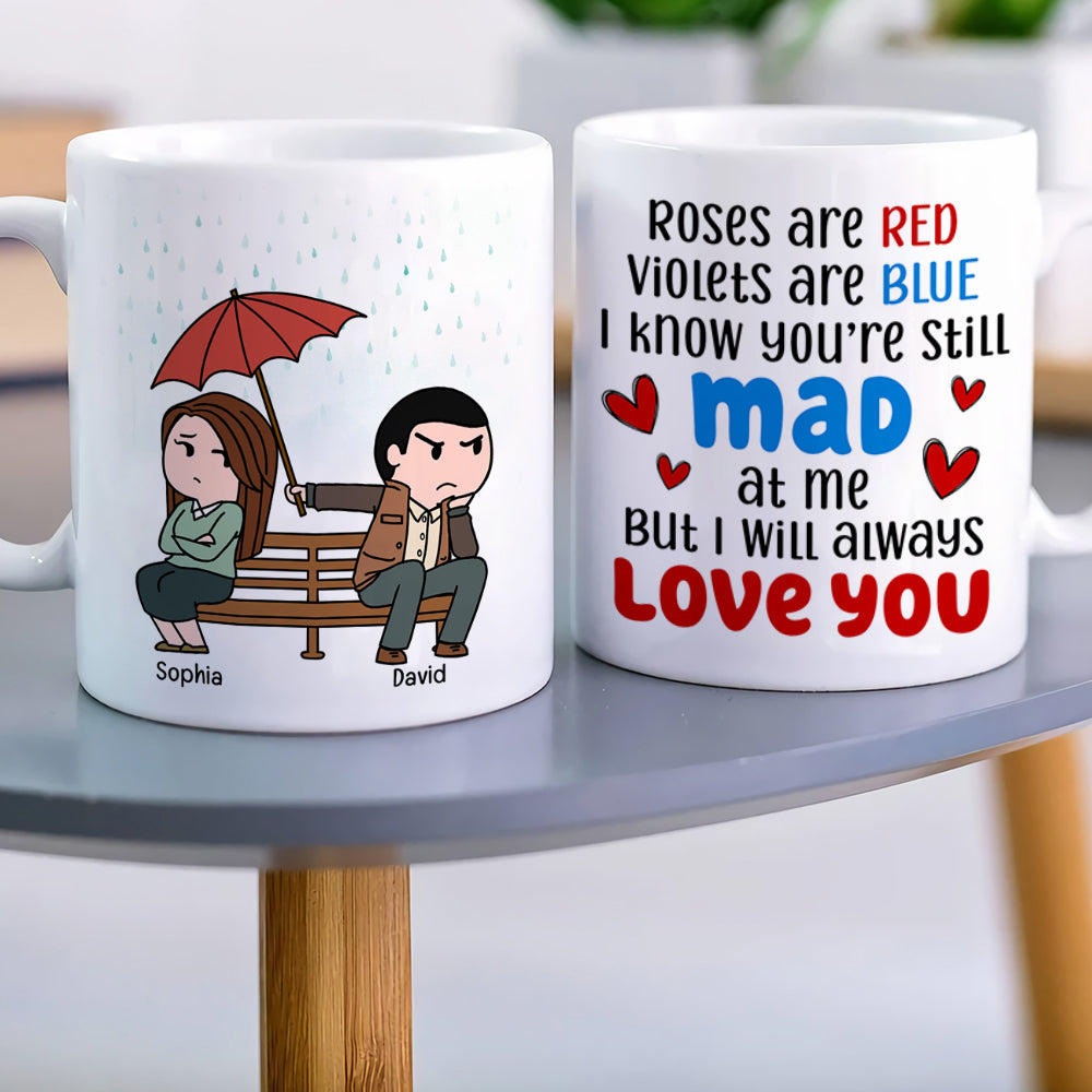 Personalized Romantic Coffee Mug - How Much You Mean to Me