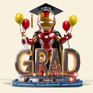 Iron Graduation Plaque - Personalized Gifts For Graduates 01napu150525 - Shaped Plaques - GoDuckee