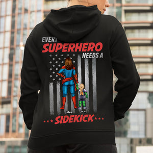 Personalized Gifts For Mom Shirt Every Superhero Needs Sidekicks 04QHHN180124PA - 2D Shirts - GoDuckee
