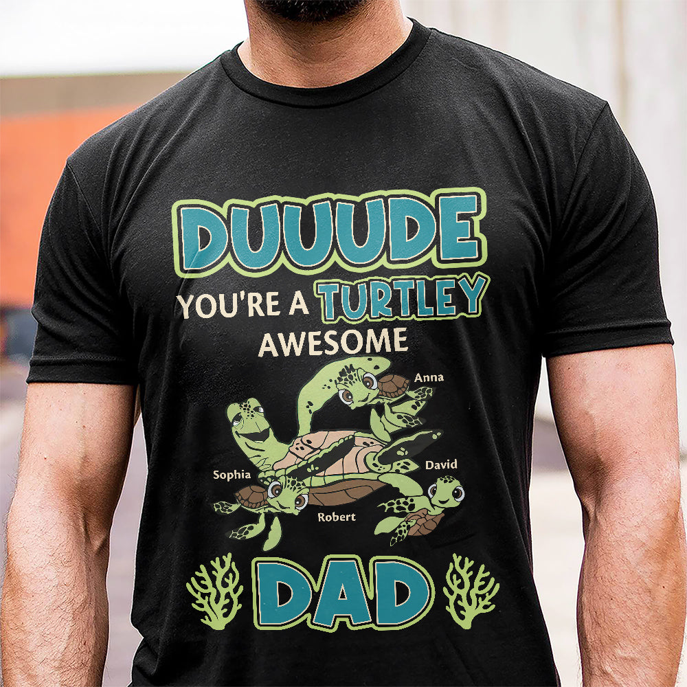 Dad You're Awesome 09dnqn300523 Personalized Shirt - Shirts - GoDuckee