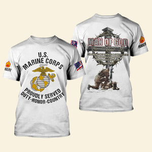 Personalized Gifts For Veteran 3D Shirt 02ACDT060724 - AOP Products - GoDuckee