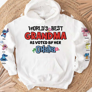 Personalized Gifts For Grandma 3D Shirt World's Best Grandma 05QHHN190224 - 3D Shirts - GoDuckee
