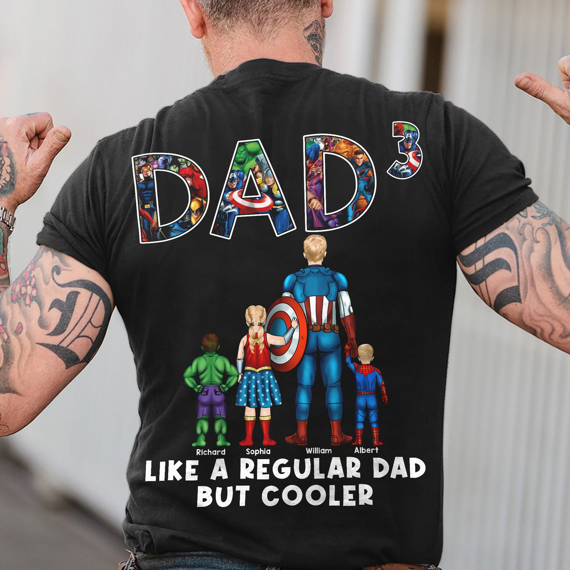 Personalized Gifts For Dad Shirt 04QHQN090524PA Father's Day - 2D Shirts - GoDuckee
