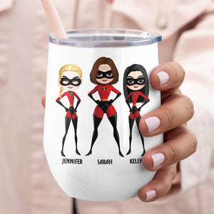 Family Personalized Tumbler 03NTHN210223 - Wine Tumbler - GoDuckee