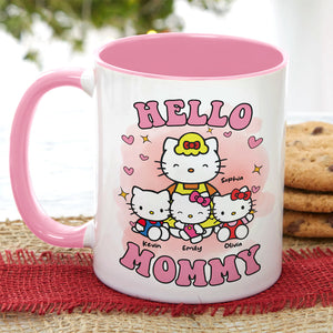 Personalized Gifts For Mom Coffee Mug Hello Mommy 03KADT040324 - Coffee Mugs - GoDuckee