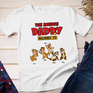 This Awesome Daddy 07NAHN300523 Personalized Family Dad Shirt Hoodie Sweatshirt - Shirts - GoDuckee