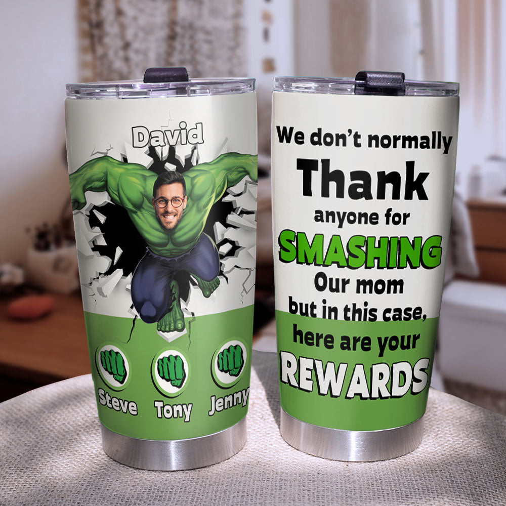 Father's Day Gift, 02DNPO220523 Personalized Photo Daddy Tumbler - Tumbler Cup - GoDuckee