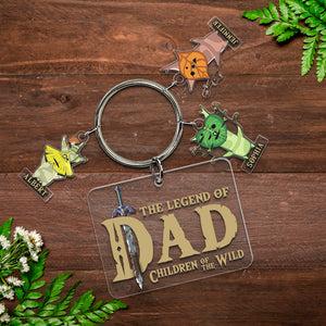 Personalized Gifts For Dad Keychain 03naqn240524 Father's Day - Keychains - GoDuckee