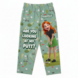 Personalized Funny Gifts For Golf Lovers Pajama Pants 03natn170126 - Pajama Pant - GoDuckee