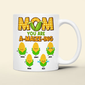 Personalized Gifts For Mom Coffee Mug You Are A-Maize-Ing Mother's Day Gifts - Coffee Mugs - GoDuckee