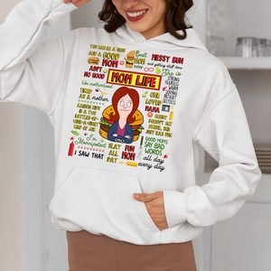 Personalized Gifts For Mom Shirt Mom Life 02hupu150225hg - Shirts - GoDuckee