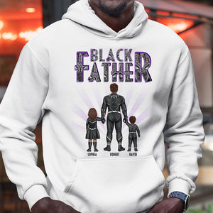 Personalized Dad Shirt Black Father, Gift For Dad T-shirt-06QHQN280323TM - Shirts - GoDuckee