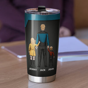 Best Dad In The Universe 04HUTN110523HH Gift For Father's Day, Personalized Tumbler - Tumbler Cup - GoDuckee