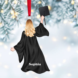 Personalized Gift For Graduate Celebration Christmas Ornament 01ACTN111124TM - Ornament - GoDuckee