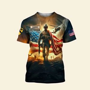 Veteran 3D Shirt - Personalized Gifts For Veteran 01hupu130625 - AOP Products - GoDuckee