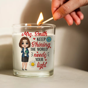 Personalized Gifts For Teacher Scented Candle 05PGQN220624HH - Scented Candle - GoDuckee