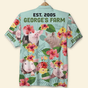 Farming Personalized Hawaiian Shirt - GZ-HW-01HTTN210623 - Hawaiian Shirts - GoDuckee