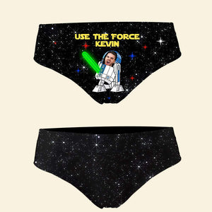 Use The Force 01QHDT081223 Personalized Couple Briefs, Gifts For Her - Boxer Briefs - GoDuckee