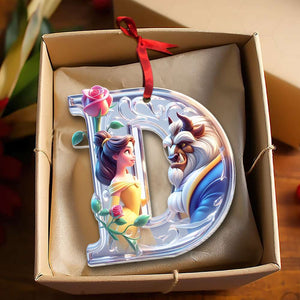 Custom Alphabet Letter Christmas Gifts For Movie Lovers Acrylic Ornament 03OHMH211024 - Ornament - GoDuckee