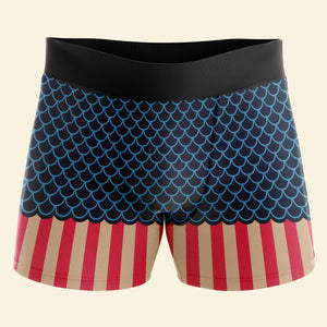 Personalized Gifts For Couple Men's Boxers America's Ass Property - Boxers & Briefs - GoDuckee