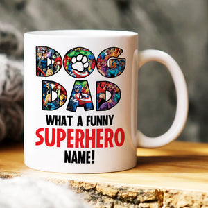 Dog Dad Personalized Coffee Mug 07DNHN240423TM - Coffee Mug - GoDuckee