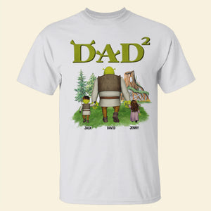 Dad 2, Personalized 04QHTN061223HH Shirt, Gift For Dad, Father's Day Gifts - Shirts - GoDuckee
