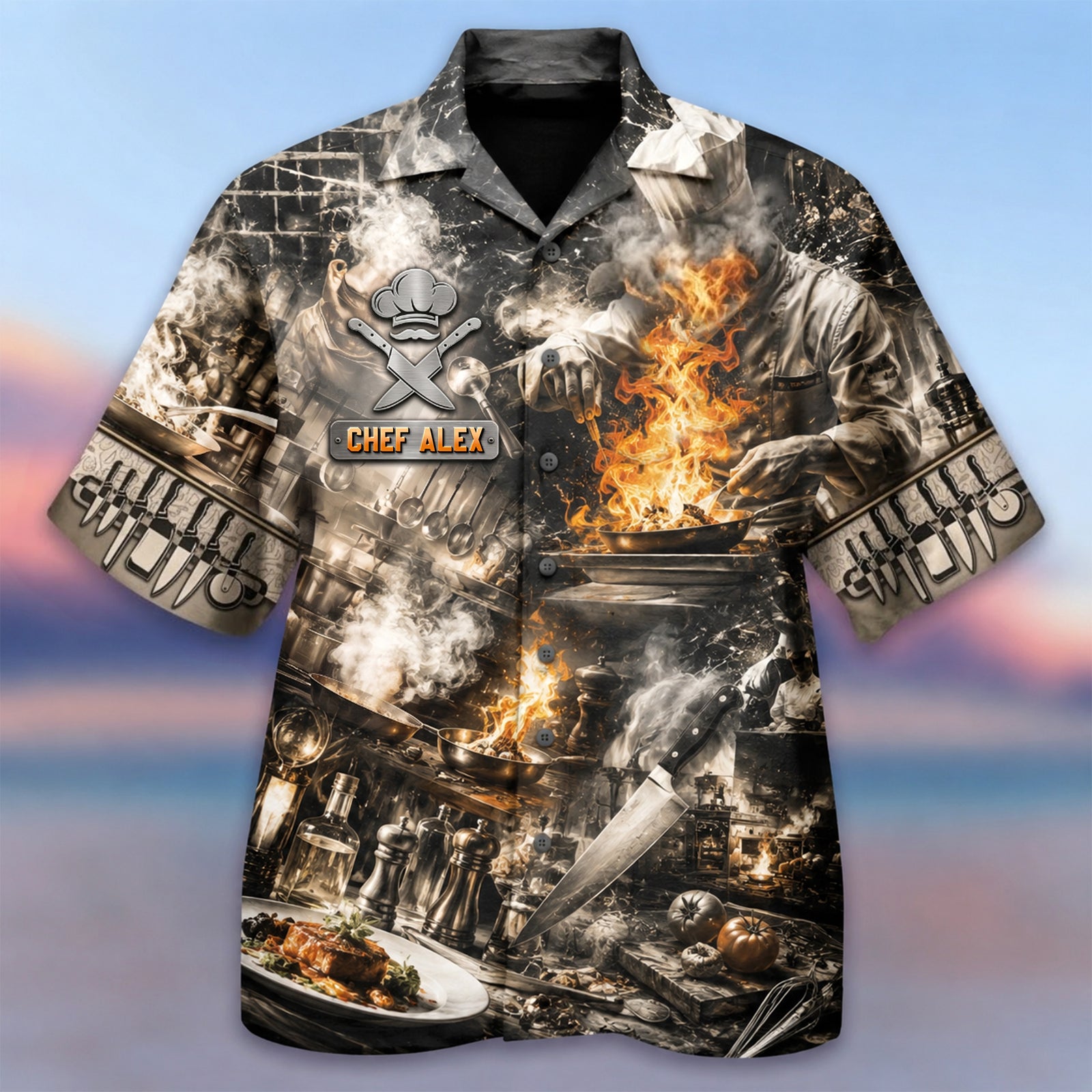 Culinary Genius Hawaiian Shirt - Personalized Gifts For Chef 01QHQN200626 - Hawaiian Shirts - GoDuckee