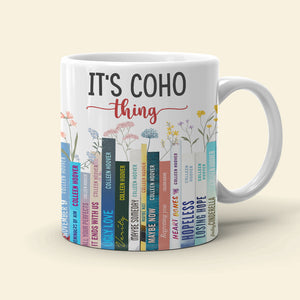 It's Coho Things, Personalized 03NATN141223 Bookworms Coffee Mug, Gift For Book Lovers - Coffee Mug - GoDuckee