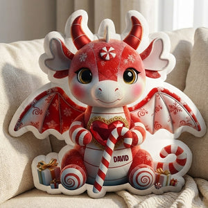Cute Dragon Pillow Personalized Gifts For Christmas 03patn051125 - Pillow - GoDuckee