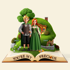 Couple Acrylic Plaque - Personalized Gifts For Couple 03NAPU250625 - Shaped Plaques - GoDuckee