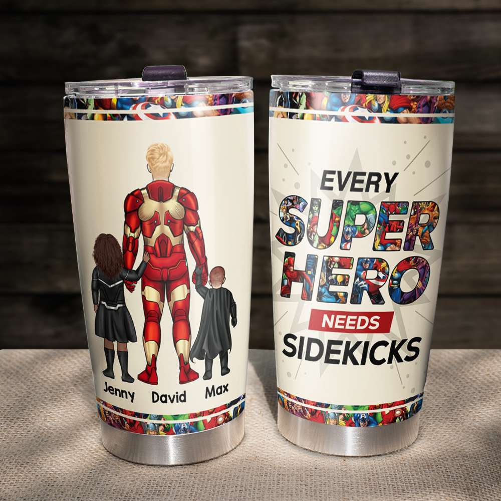 Every Super Legend Dad 06QHHN080523TM Personalized Family Tumbler - Tumbler Cup - GoDuckee