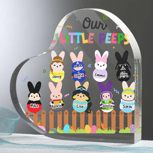 Gift For Family, Personalized Acrylic Plaque, Bunny Easter Kid Plaque 04NAHN050124 - Decorative Plaques - GoDuckee