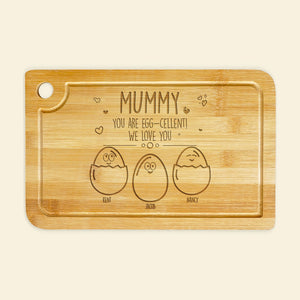 Personalized Gifts For Mom Engraved Cutting Board We Love You Mom - Home Decor - GoDuckee