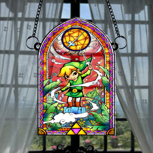 Personalized Gifts For Game Lovers Suncatcher Ornament 03NAMH270824 - Ornament - GoDuckee