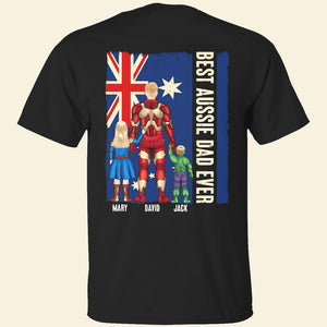 Best Aussie Dad Ever - Personalized Shirt - Gift For Dad 03NATN070723 - Shirts - GoDuckee