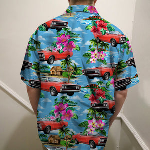 Upload Car Image Personalized Tropical Pattern Hawaiian Shirt 06qnqn100623 - Hawaiian Shirts - GoDuckee