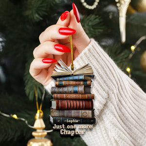 Personalized Gifts For Book Lovers Acrylic Ornament 04acqn181024 - Ornament - GoDuckee