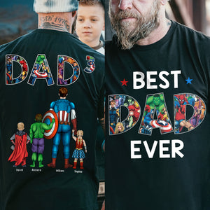 Personalized Gifts For Dad Shirt 02qhqn030524pa Father's Day - 2D Shirts - GoDuckee