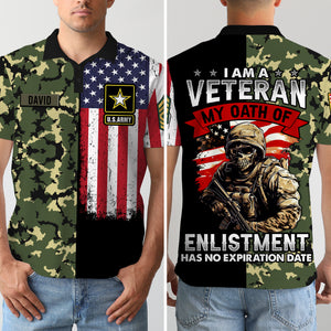 Personalized Gifts For Veteran Polo Shirt 02toqn010724 - 3D Shirts - GoDuckee