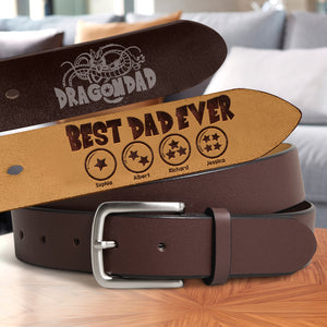 Personalized Gifts For Dad Secret Message Men's Belt 01ohqn200424 - Belts - GoDuckee