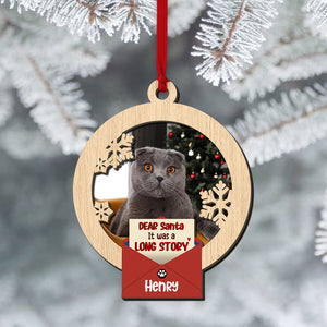 Personalized Ornaments, Perfect Christmas Gifts And Tree Decor For Cat Lovers - Ornament - GoDuckee